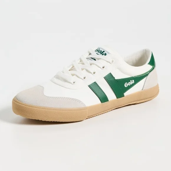 Gola White and Green Sneakers - Picture 2 of 11
